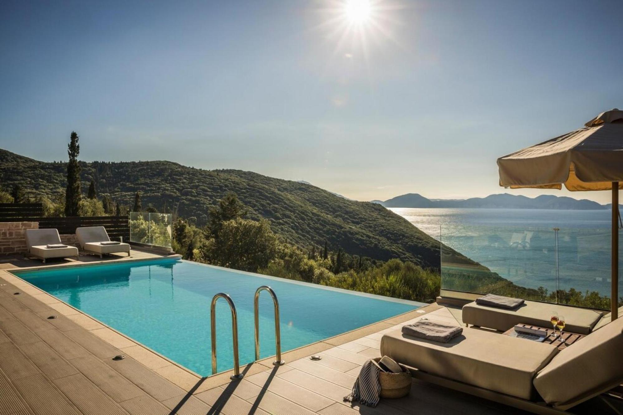 Entheos Private Villa Fiskardo Kefalonia Greece Buitenkant foto