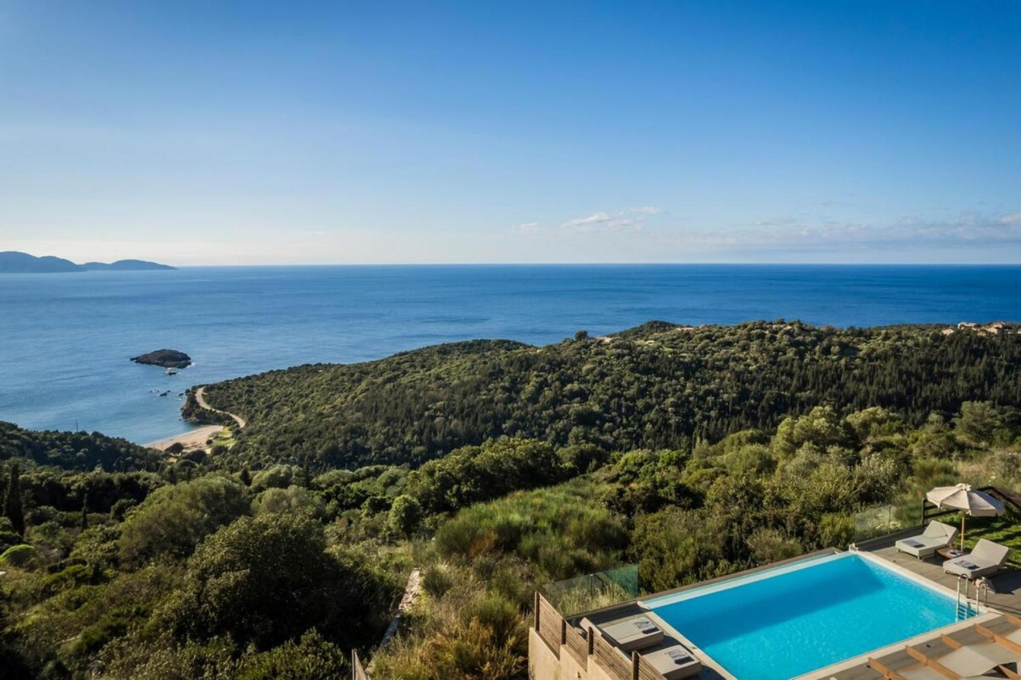 Entheos Private Villa Fiskardo Kefalonia Greece Buitenkant foto