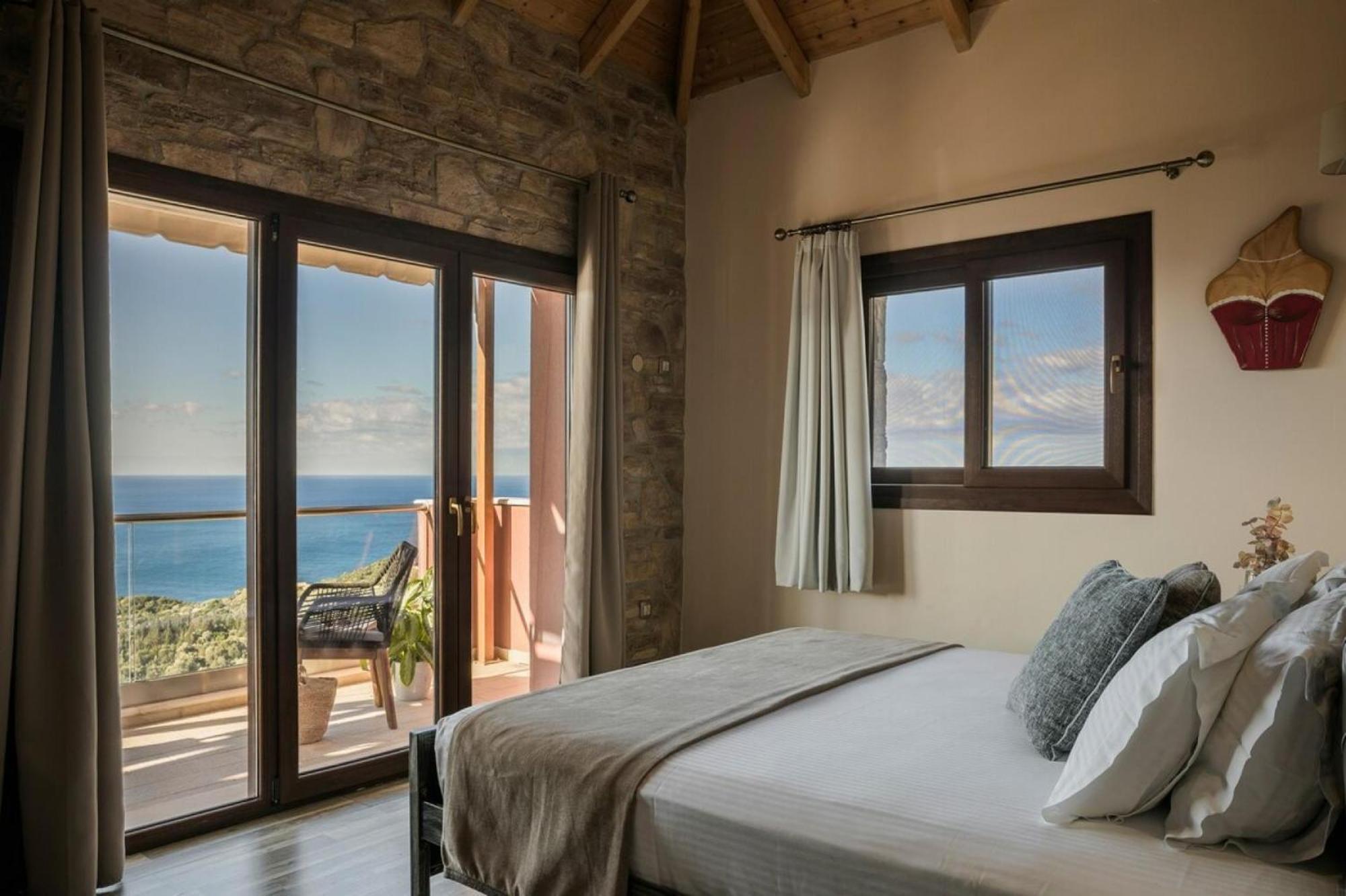 Entheos Private Villa Fiskardo Kefalonia Greece Buitenkant foto