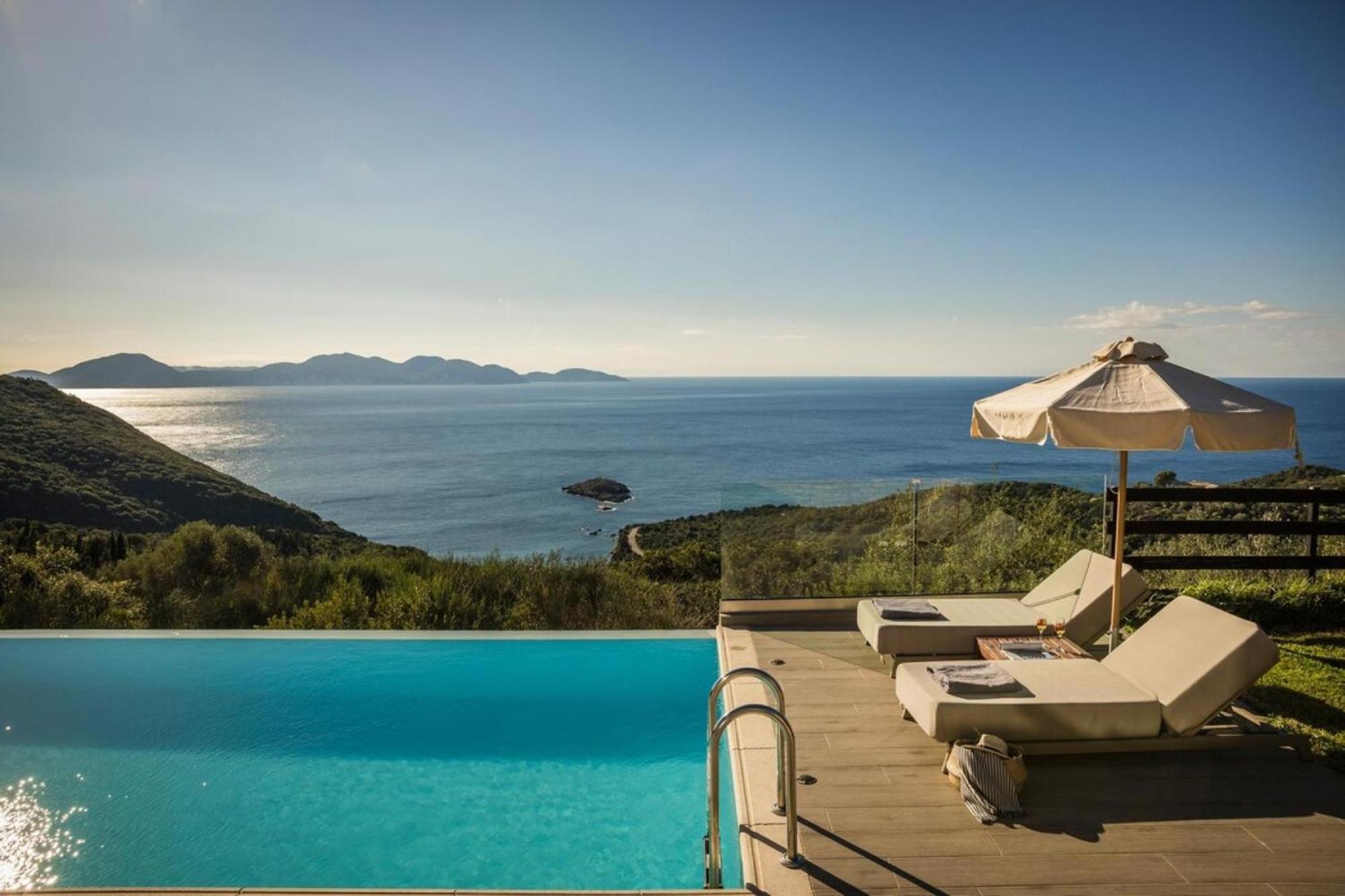 Entheos Private Villa Fiskardo Kefalonia Greece Buitenkant foto