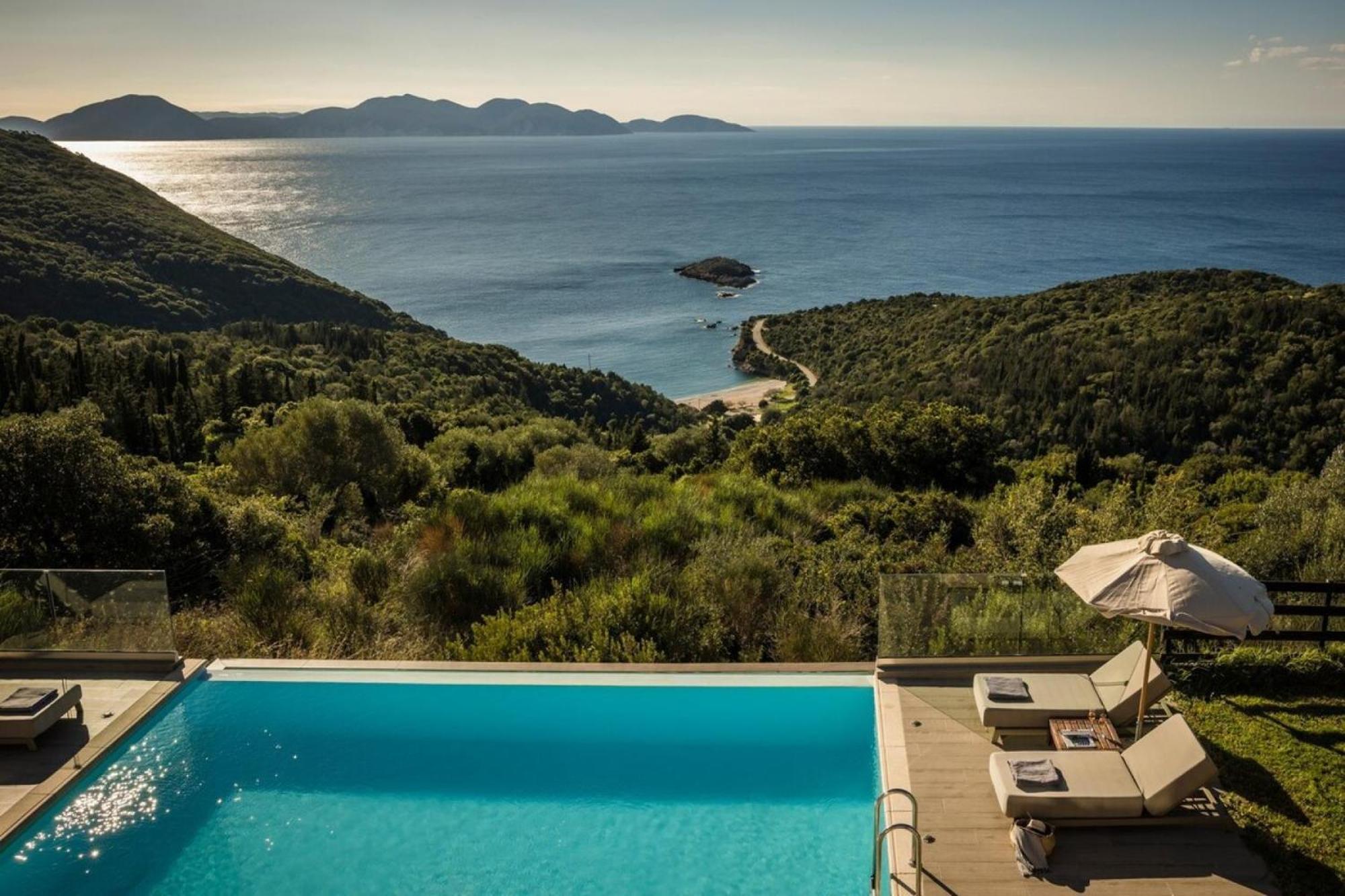 Entheos Private Villa Fiskardo Kefalonia Greece Buitenkant foto