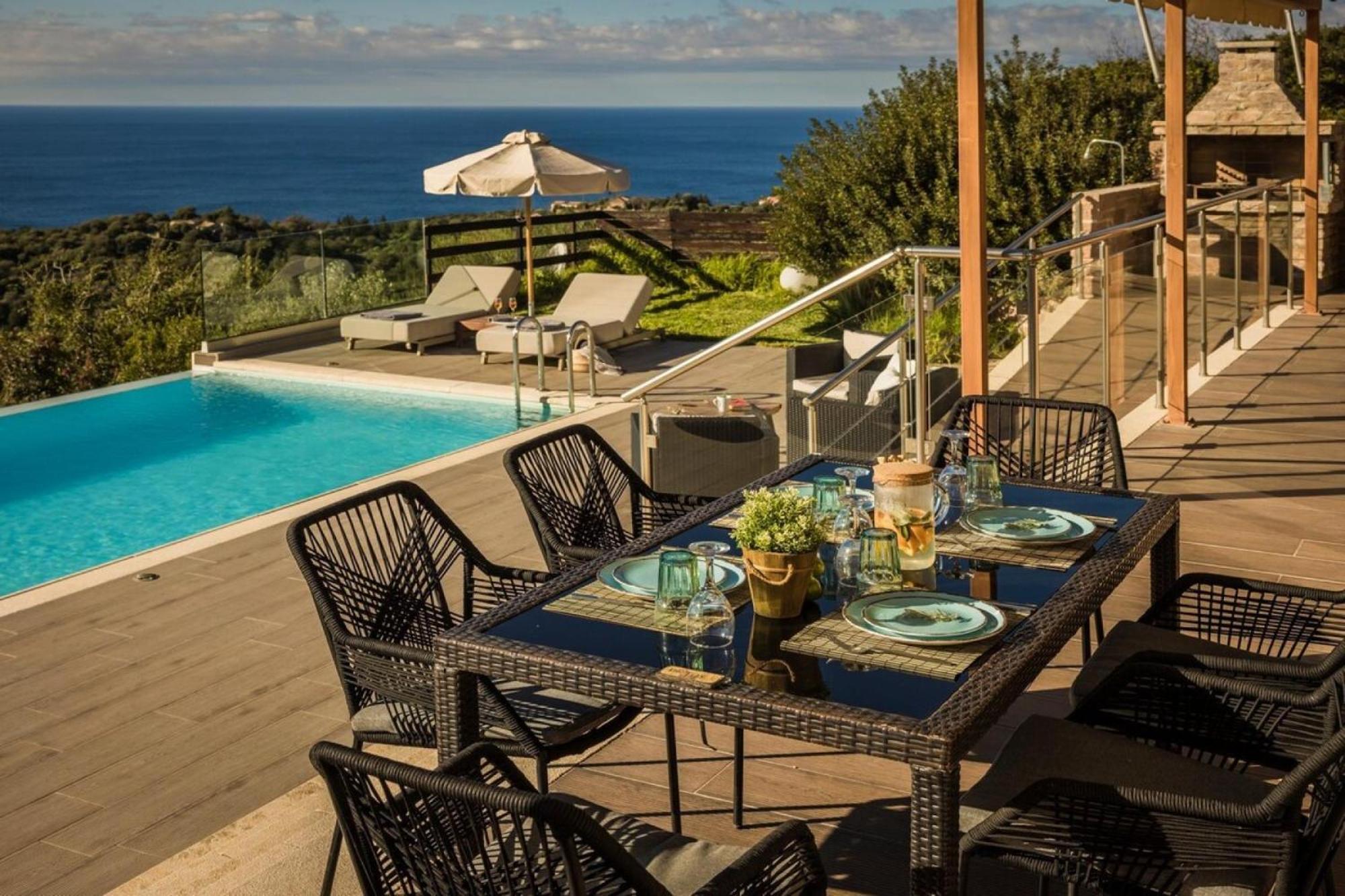 Entheos Private Villa Fiskardo Kefalonia Greece Buitenkant foto